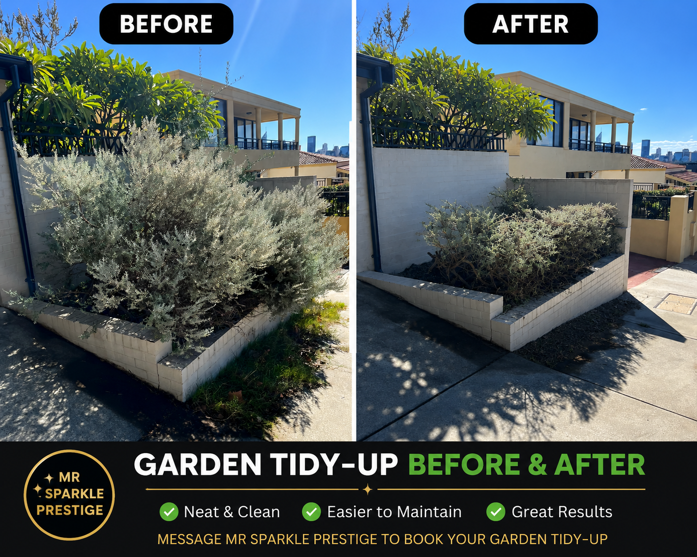 Professional hedge trimming service in City Beach WA